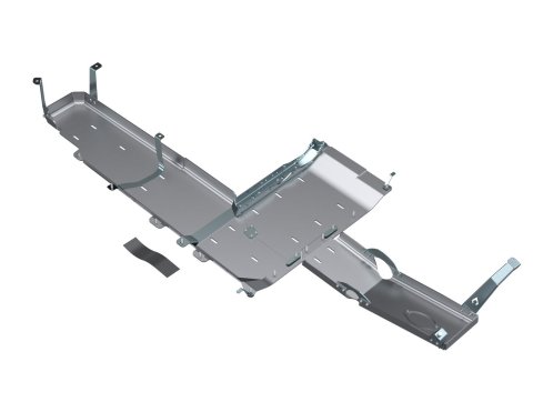 Artec Industries Alpha Series Skid Plates JT4155 Plate, Belly Pan, Aluminum, Natural, Bolt-on, Jeep, 3.6L, Kit thumbnail 3