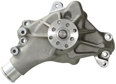 Proform High Flow Mechanical Aluminum Water Pumps 67265 Pump, Mechanical, Long, High-Volume, Aluminum, Natural, Chevy, Small Block, Each