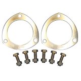 Proform Soft Conforming Aluminum Collector Gaskets 67928 Gaskets, Aluminum, 3-Hole, 3.5 in. Inside Diameter, Includes Bolts and Nuts, Set thumbnail 1