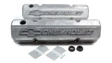Proform GM Licensed Slant Edge Valve Covers 141-939 Covers, Slant-Edge, Tall, Perimeter Bolt Mounting Style, Chevrolet Logo, Chevy, Small Block, Pair thumbnail 2