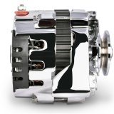 Proform Alternators 66430.16C Alternator, Internal Regulator, 160 Amp, Chrome, Center Offset, GMC, Chevrolet, Each thumbnail 5
