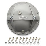 Proform Chevy Bowtie 12 Bolt GM 8.875 Inch Differential Cover 141-699 Cover, Aluminum, Natural, Logo, in.(12-bolt) Passenger Car, Each thumbnail 2
