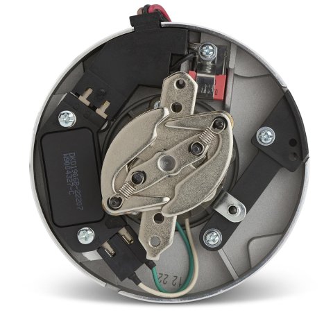 Proform GM Licensed Distributors 141-685 Distributor, Licensed, HEI, Cast Aluminum, Polished, Red Cap, Melonized Gear, Chevy, Small Block, Big Block, Each