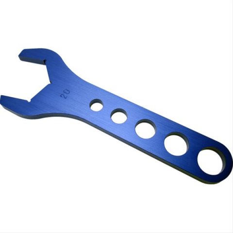 Proform Individual AN Hose End Wrenches 66977C Wrench, Aluminum, Anodized, -20 AN, Each