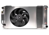 Proform Slim-Fit Radiator Systems 69625.2 Radiators, Systems, Crossflow, Aluminum, Transmission Cooler, Single Fan, Aluminum Shroud, Buick, Chevy, Oldsmobile, Pontiac, Kit thumbnail 4