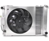 Proform Slim-Fit Radiator Systems 69695.1 Radiators, Systems, Crossflow, Aluminum, Natural, Single Fan, Aluminum Shroud, Dodge, Plymouth, Kit thumbnail 2