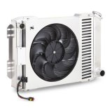 Proform Slim-Fit Radiator Systems 69695.1 Radiators, Systems, Crossflow, Aluminum, Natural, Single Fan, Aluminum Shroud, Dodge, Plymouth, Kit thumbnail 6