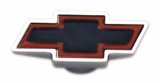 Proform Air Cleaner Wing Nuts 141-322 Filter Assembly Nut, Aluminum, Chrome, Red, Black, Small Bowtie Emblem, 1/4-20 in. Thread, Each thumbnail 2