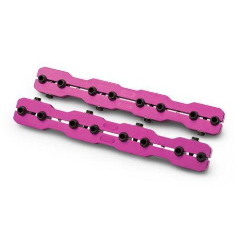 Proform Rocker Arm Stud Girdles 66950 Girdle, Aluminum, 3/8 in.-24 Thread, Chevy, Small Block, Kit thumbnail 1