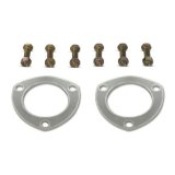 Proform Soft Conforming Aluminum Collector Gaskets 67927 Gaskets, Aluminum, 3-Hole, 3.0 in. Inside Diameter, Includes Bolts and Nuts, Set thumbnail 2