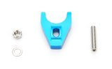 Proform Distributor Hold-Down Clamps 66986 Clamp, Aluminum, Anodized Blue, Stud Mount, Chevy, Small/Big Block/GM V6, Each thumbnail 4