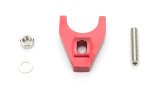 Proform Distributor Hold-Down Clamps 66987 Clamp, Aluminum, Anodized Red, Stud Mount, Chevy, Small/Big Block/GM V6, Each thumbnail 4