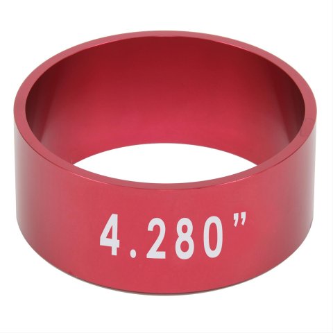 Proform Piston Ring Compressors 67573 Compressor, Aluminum, Red Anodized, 4.280 in. Bore, Each thumbnail 1