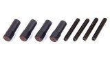 Proform Valve Cover Mini Nuts 141-759 Studs, with Hex Nuts, Bowtie Emblem, Steel, Black Crinkle, 1/4 in.-20, 1.5 in. Length thumbnail 2