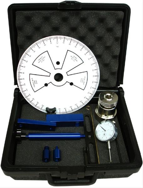 Proform Universal Heads-Off Degree Wheel Kits 68786 Wheel, 9.000 in. Diameter, Aluminum, White, Black Numbers, for Use with Heads Off LS Engines, Kit