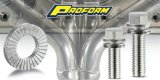 Proform Self-Locking Wedge Header Bolts 66827 Fasteners, Bolts, Hex Head, Steel, Nickel Plated, 3/8 in. NPT Thread Size, 0.750 in. Underhead Length, Set of 12 thumbnail 6