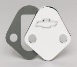 Proform Fuel Pump Block-Off Plates for Chevrolet 141-211 Plate, Steel, Chrome Plated, Chevy, Big Block, Each thumbnail 2