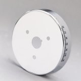 Proform Harmonic Balancer Covers 66517CC Cover, Aluminum, Chrome, 6 3/4 in. Diameter, Degree Markings, Chevy, Small Block, Each thumbnail 1