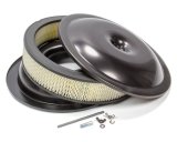 Proform GM Licensed Chevrolet Air Cleaner Kits 141-690 Filter Assembly, 14 in. Diameter, Round, Aluminum, Black Anodized, 3 in. Filter Height, Each thumbnail 2