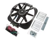 15 Inch 2,800 CFM Proform Electric Fan 67029 Fan, Electric, Single, 15.00 in. Diameter, cfm, 12 V, Puller, Black Plastic, Each thumbnail 1