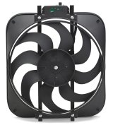 15 Inch 2,800 CFM Proform Electric Fan 67029 Fan, Electric, Single, 15.00 in. Diameter, cfm, 12 V, Puller, Black Plastic, Each thumbnail 5