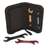 Proform AN Hose End Wrench Kits 66988 Wrenches, Aluminum, Anodized, Double-Ended, -6 through -12 AN, Storage Pouch, Set of 4 thumbnail 1