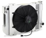 Proform 1-2-3 Universal Radiator Systems 121GS10 System with Fan, Universal, Aluminum, Natural, Manual Trans, 26.30 x18.0, Kit thumbnail 3