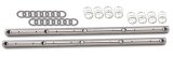 Proform Extruded Aluminum Shaft Mount Roller Rocker Arms 69468 Arms, Arms, 1.6 Ratio, Aluminum, Blue Anodized, Chrysler, Dodge, Plymouth, Big Block, Set of 16 thumbnail 1