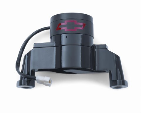 Proform Electric Water Pumps 141-651 Pump, Electric, 35 gpm, Aluminum, Black Anodized, Chevy, Small Block, Each