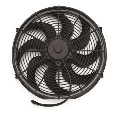 16 Inch 2,100 CFM Proform Electric Fan 67027 Fan, Single, in. Diameter, Puller, cfm, Black, 8-Blade, Plastic, Each