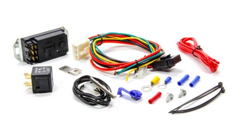 Proform Adjustable Electric Fan Controllers 69599 Controller, Adjustable, Sending Unit, 150-240 degree F Range, Relay, Wiring Harness, Kit thumbnail 2