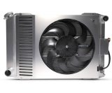 Proform Slim-Fit Radiator Systems 69680.1 Radiators, Systems, Crossflow, Aluminum, Natural, Single Fan, Aluminum Shroud, Ford, Mercury, Kit thumbnail 3