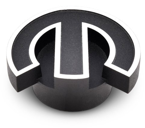 Proform Air Cleaner Wing Nuts 440-339 Nut, Black Crinkle, Deluxe Mopar Omega Logo, Each
