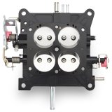Proform Billet Throttle Base Plates 67155BK Carburetor Plate, Aluminum, Black, Holley 4150, Each thumbnail 1