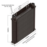 Proform Tundra Series Fluid Coolers 69570-40 Cooler, Plate-Fin Type, Aluminum, 40 Row, Universal, Each thumbnail 5
