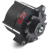 Proform Slant Edge Alternators 141-152 and Generators, Alternator, GM 10SI Case, Black Finish, 12V, 100 amp, 1-wire Hook-up, V-Belt, GM, Small Block, Big Block, Each thumbnail 2