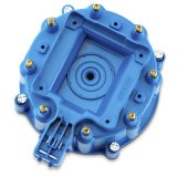 Proform Distributor Cap and Rotor Kits 66947BC Rotor, Blue, Male/HEI, Brass Terminals, Clamp-Down, GM, V8, Kit thumbnail 1