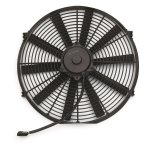 16 Inch 2,100 CFM Proform Electric Fan 67016 Fan, Single, in. Diameter, Puller, cfm, Black, 10-Blade, Plastic, Each thumbnail 1