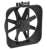 15 Inch 2,800 CFM Proform Electric Fan 67017 Fan, Single, in. Diameter, Puller, cfm, Black, Plastic, Kit thumbnail 3