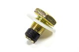 Proform No Mess Oil Pan Drain Plugs 66960 Plug, No-Mess Drain, 1/ 2-20 RH in. Threads, Seal, Each thumbnail 2