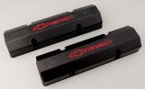 Proform GM Licensed Super-Light Fabricated Aluminum Valve Covers 141-802 Covers, Aluminum, Tall, Black, Chevy Logo, Chevy, Small Block, Pair thumbnail 2