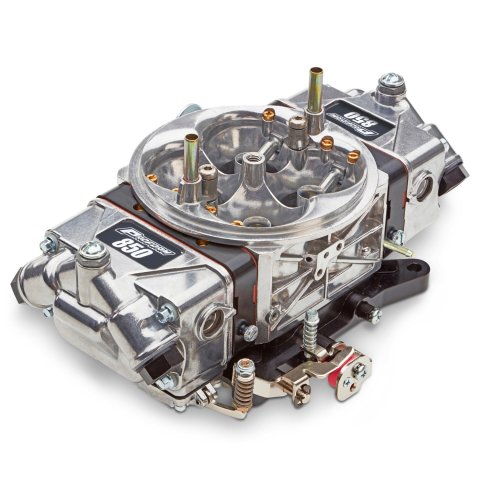 Proform Race Series 850 CFM 4-Barrel Carburetor 67201-SC Carburetor, Gasoline, Series, Supercharger, Universal, cfm, 4-Barrel, Dual Inlet, Tumble Polished, Each thumbnail 2