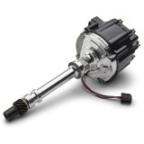 Proform GM Licensed Distributors 141-686 Distributor, Licensed, HEI, Cast Aluminum, Polished, Black Cap, Melonized Gear, Chevy, Small Block, Big Block, Each thumbnail 3