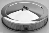 Proform Air Cleaner Kits 66801 Filter Assembly, 14 in. Diameter, Round, Steel, Chrome, 2 3/4 in. Filter Height, Each thumbnail 1