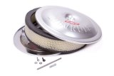 Proform Super-Light Aluminum Air Cleaners 141-693 Filter Assembly, Aluminum, Round, Gray Anodized, Bowtie Emblem, 14 in.Diameter, 3 in.Tall, Each thumbnail 2