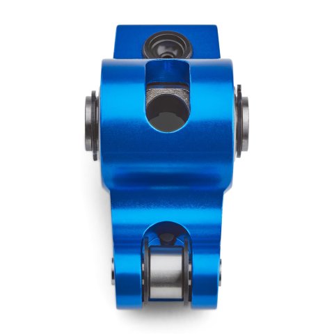 Proform Super-Street Roller Rocker Arms 66915C Arms, Stud Mount, Self-Aligning, Full Roller, Aluminum, 1.6 Ratio, Fits 3/8 in. Stud, Chevy, Small Block thumbnail 4
