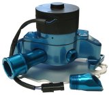 Proform Electric Water Pumps 68220B Pump, Electric, 35 gpm, Aluminum, Blue, Ford, Small Block, Includes Hose Adapter, Each thumbnail 2