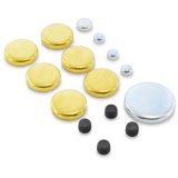 Proform Freeze Plug Kits 66553 Plugs, Brass, Ford, Small Block, 289-302-351W, Kit thumbnail 1