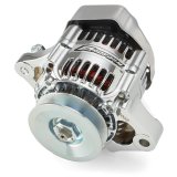 Proform Alternators 66431 Alternator, Chrome, V-Belt, 50 Amp, Nippondenso, 1-Wire, Each thumbnail 2