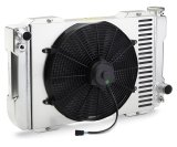 Proform 1-2-3 Universal Radiator Systems 123GS10 System with Fan, Universal, Aluminum, Natural, Manual Trans, 28.30 x18.0, Kit thumbnail 4